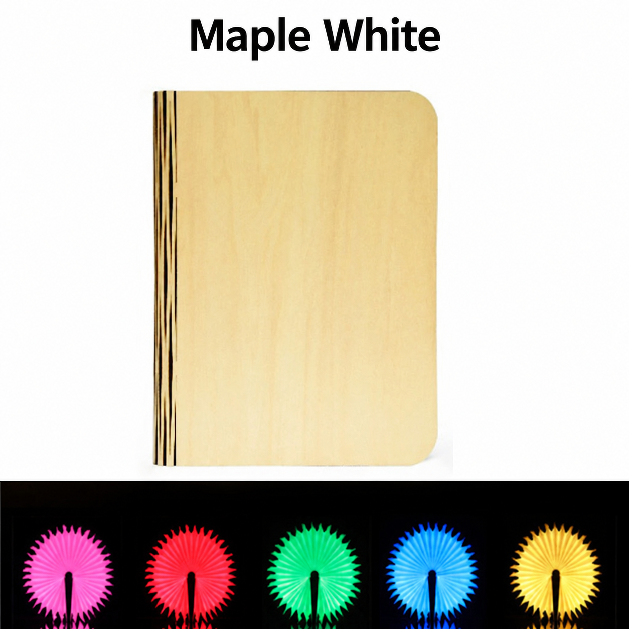 Magic Folding Book Light – Opens Into a Warm Glowing Lamp