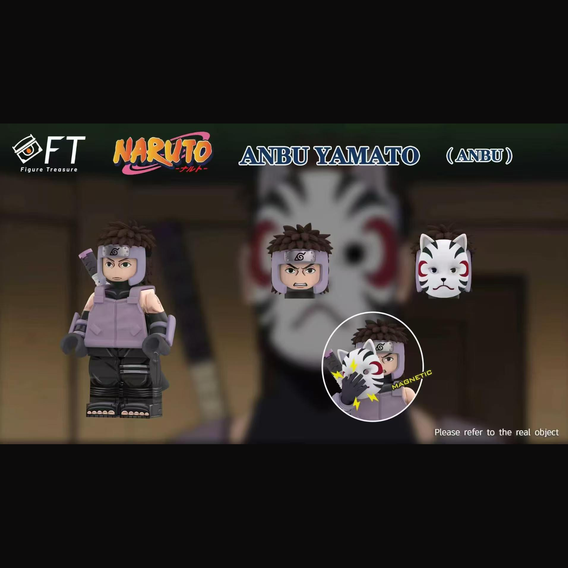 【Preorder】【Figure Treasure】Anbu Yamato 暗部大和 암부 야마토【custom minifigures】
