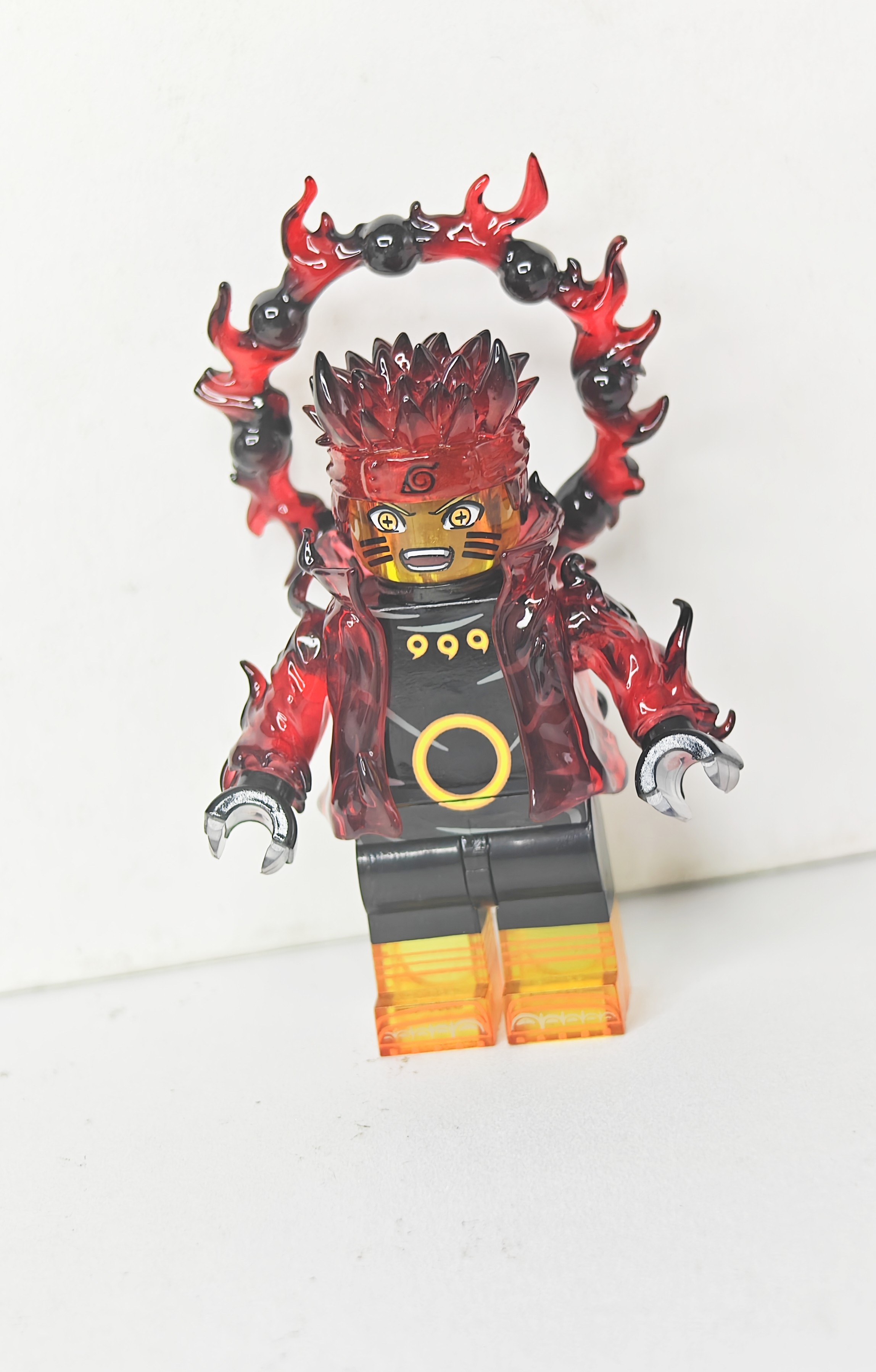 【THB-YYDSJ】Black and White Color Shifting Sage Naruto 黑紅異色仙鳴 검은색과 붉은색 이색 선인 나루토【Naruto custom minifigures】