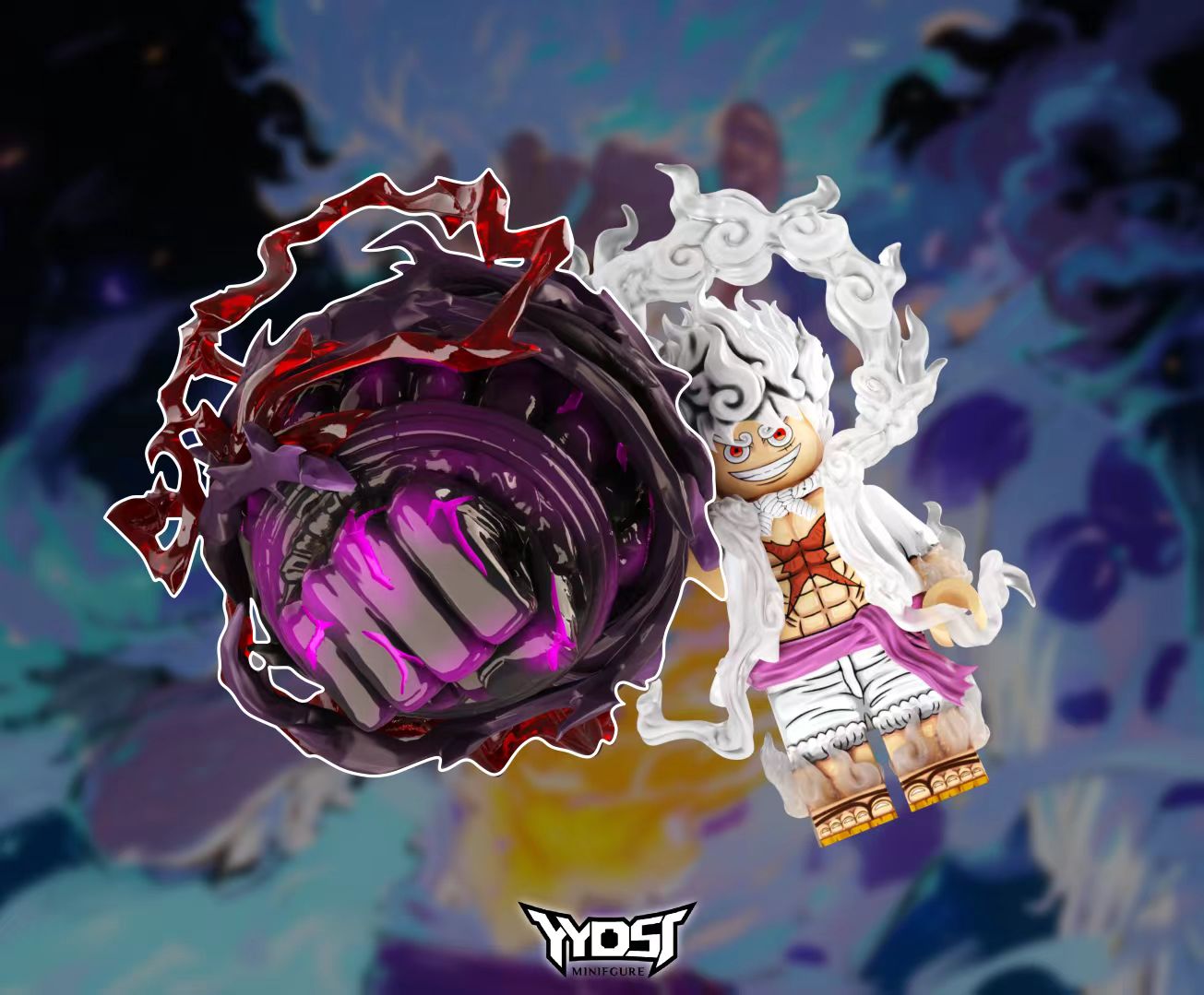 【Preorder】【THB-YYDSJ】Luffy - Nika (Complete Full Set) 尼卡魯夫 니카 루피【One Piece custom minifigures】