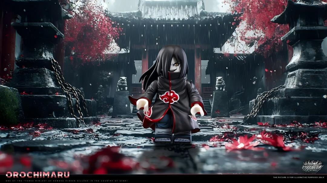 【HOWE】 Orochimaru 大蛇丸 오로치마루【naruto custom minifigures】
