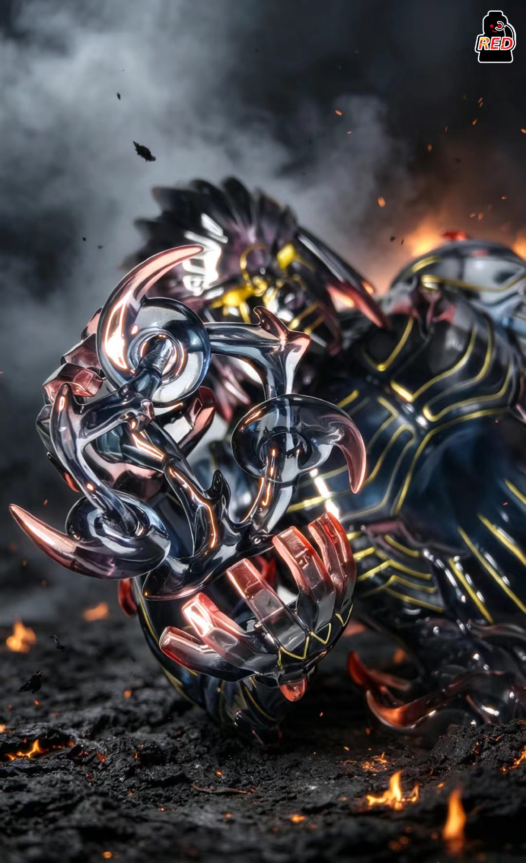 【Preorder】【Red】Itachi Uchiha Susanoo【Black‑Gold】 宇智波鼬 須佐能乎【黑金】 우치하 이타치 스사노오【블랙‑골드】【custom minifigures】