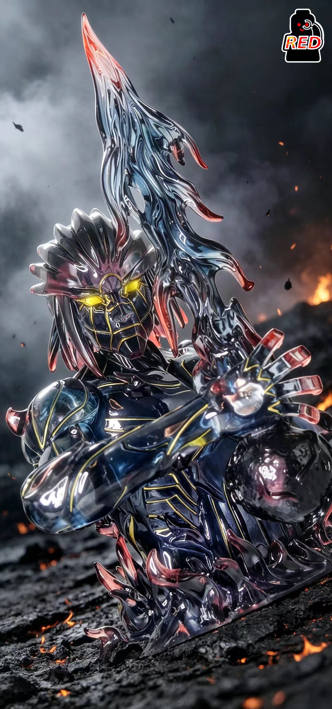 【Preorder】【Red】Itachi Uchiha Susanoo【Black‑Gold】 宇智波鼬 須佐能乎【黑金】 우치하 이타치 스사노오【블랙‑골드】【custom minifigures】