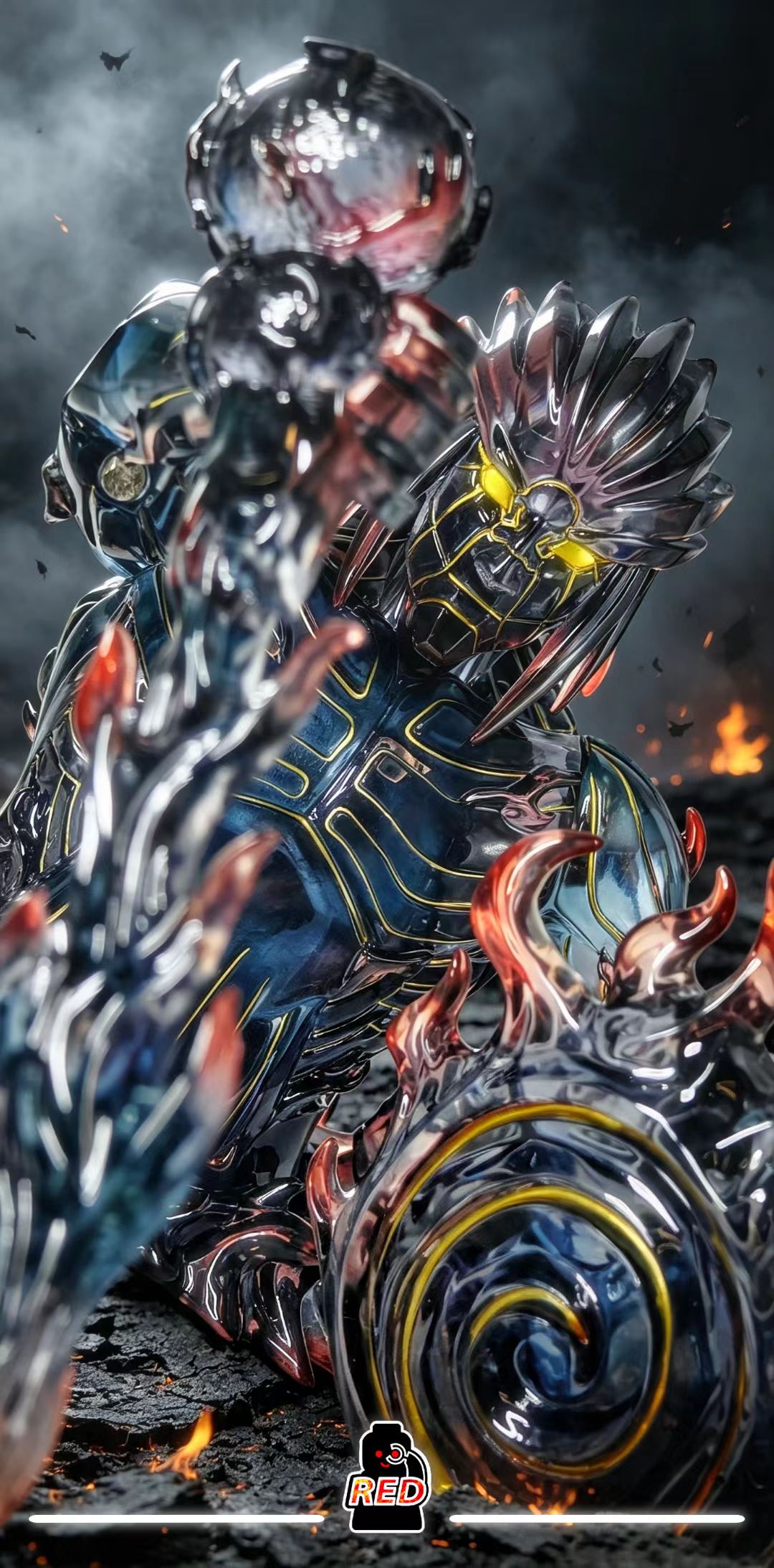 【Preorder】【Red】Itachi Uchiha Susanoo【Black‑Gold】 宇智波鼬 須佐能乎【黑金】 우치하 이타치 스사노오【블랙‑골드】【custom minifigures】