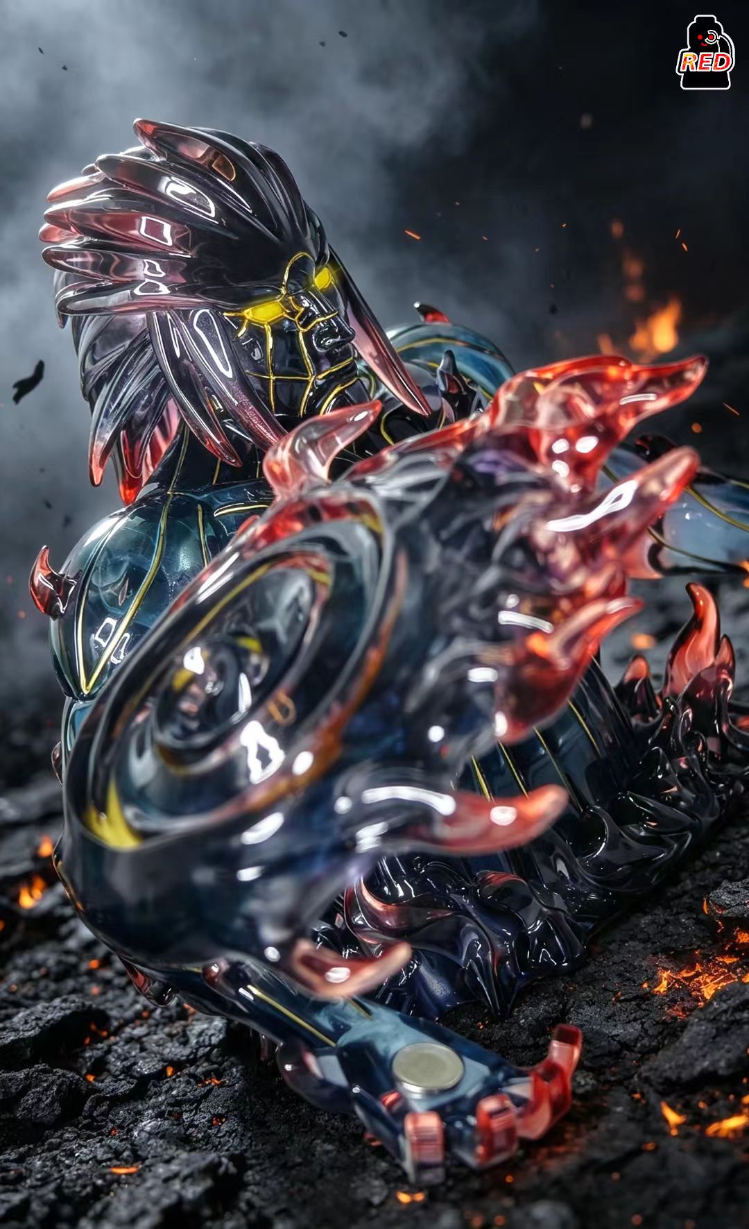 【Preorder】【Red】Itachi Uchiha Susanoo【Black‑Gold】 宇智波鼬 須佐能乎【黑金】 우치하 이타치 스사노오【블랙‑골드】【custom minifigures】