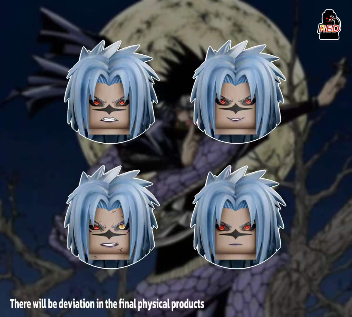 【Preorder】【Red】Sasuke (Curse Mark) 咒印佐助 저주인 사스케【custom minifigures】