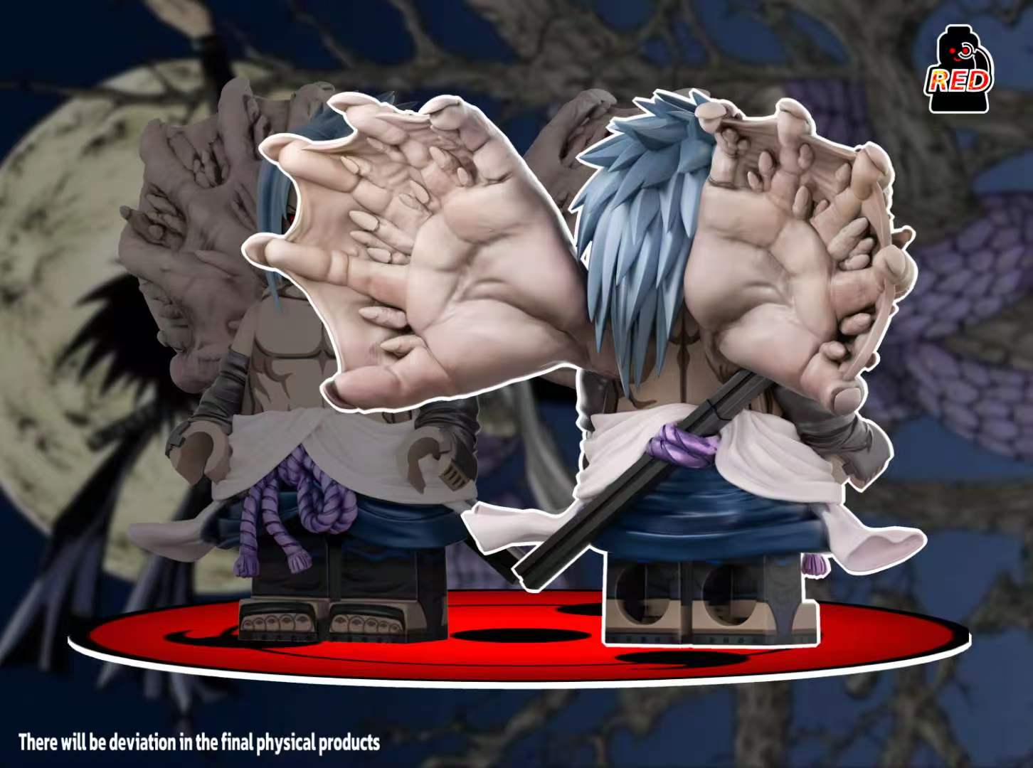 【Preorder】【Red】Sasuke (Curse Mark) 咒印佐助 저주인 사스케【custom minifigures】