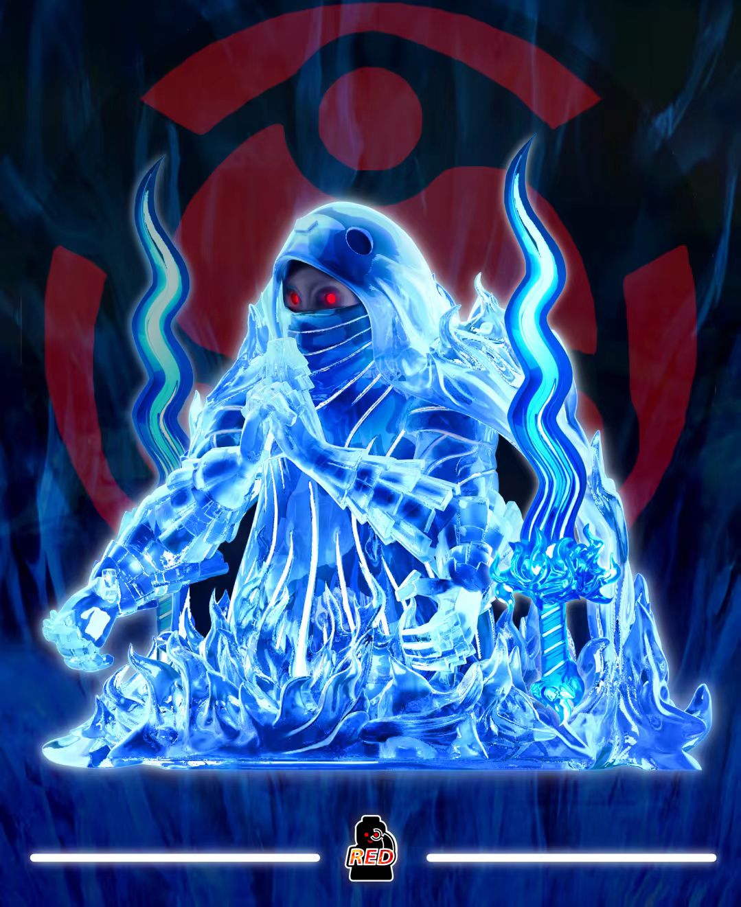 【Preorder】【Red】Uchiha Madara - Susanoo - Third Stage 宇智波斑 - 須佐能乎 - 第三階段 우치하 마다라 - 스사노오 - 제3단계【custom minifigures】