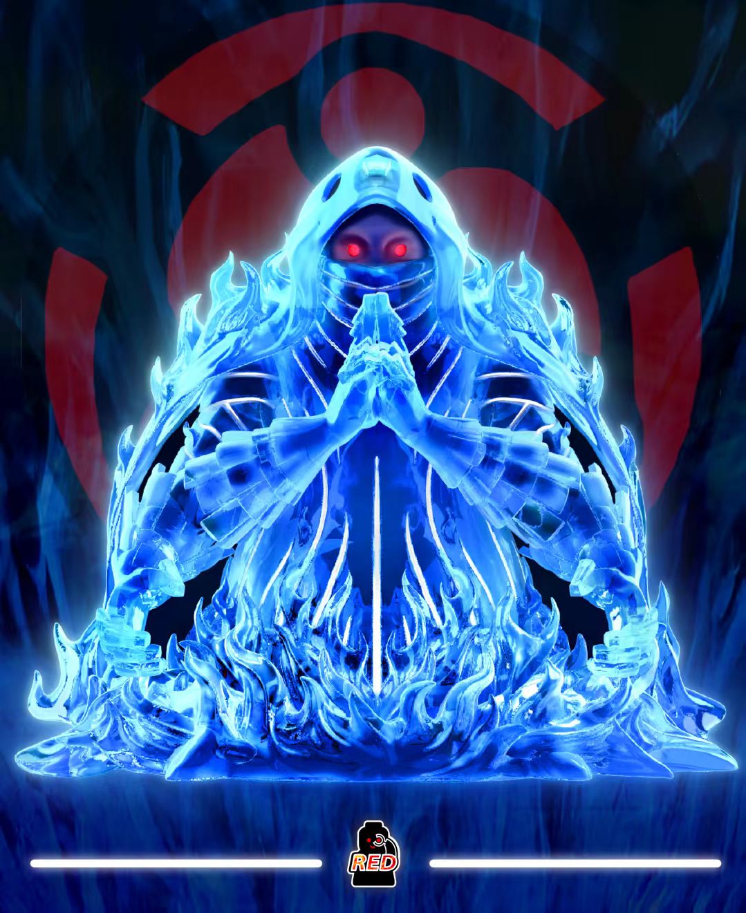 【Preorder】【Red】Uchiha Madara - Susanoo - Third Stage 宇智波斑 - 須佐能乎 - 第三階段 우치하 마다라 - 스사노오 - 제3단계【custom minifigures】