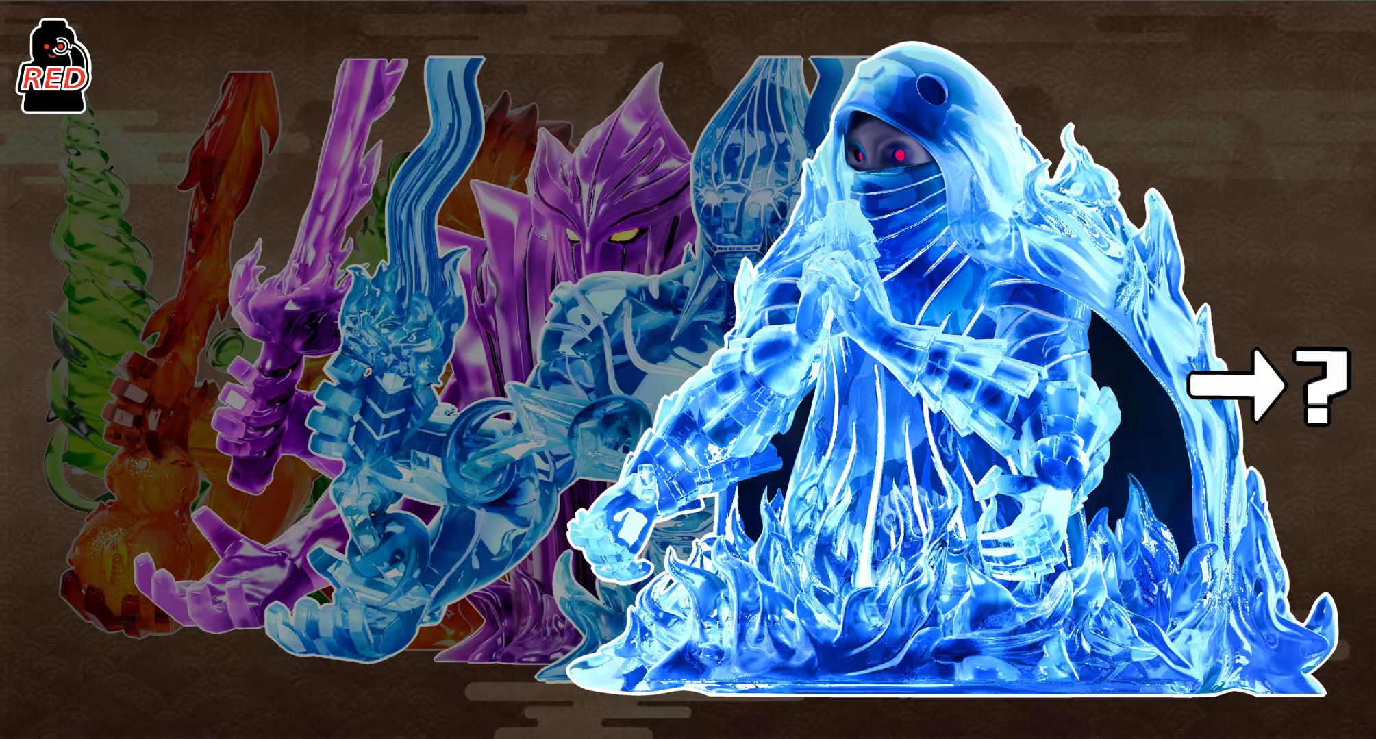 【Preorder】【Red】Uchiha Madara - Susanoo - Third Stage 宇智波斑 - 須佐能乎 - 第三階段 우치하 마다라 - 스사노오 - 제3단계【custom minifigures】