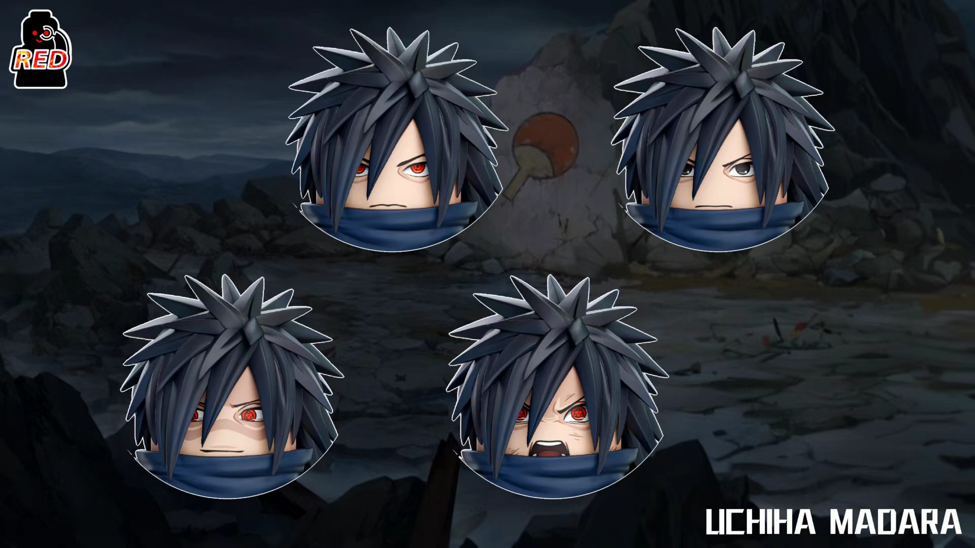 【Preorder】【Red】Uchiha Madara & Uchiha Izuna 宇智波斑 & 宇智波泉奈 우치하 마다라 & 우치하 이즈나【custom minifigures】