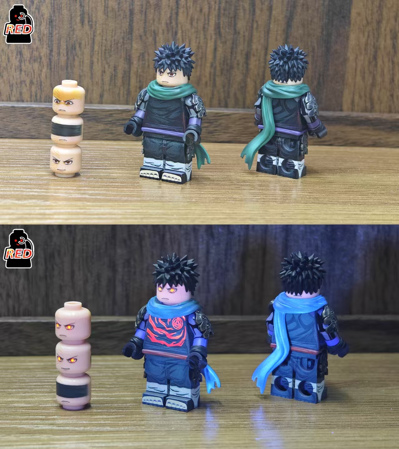 【Preorder】【Red】Obito (Akatsuki Founding) 曉創生帶土 아카츠키 창립 오비토【custom minifigures】