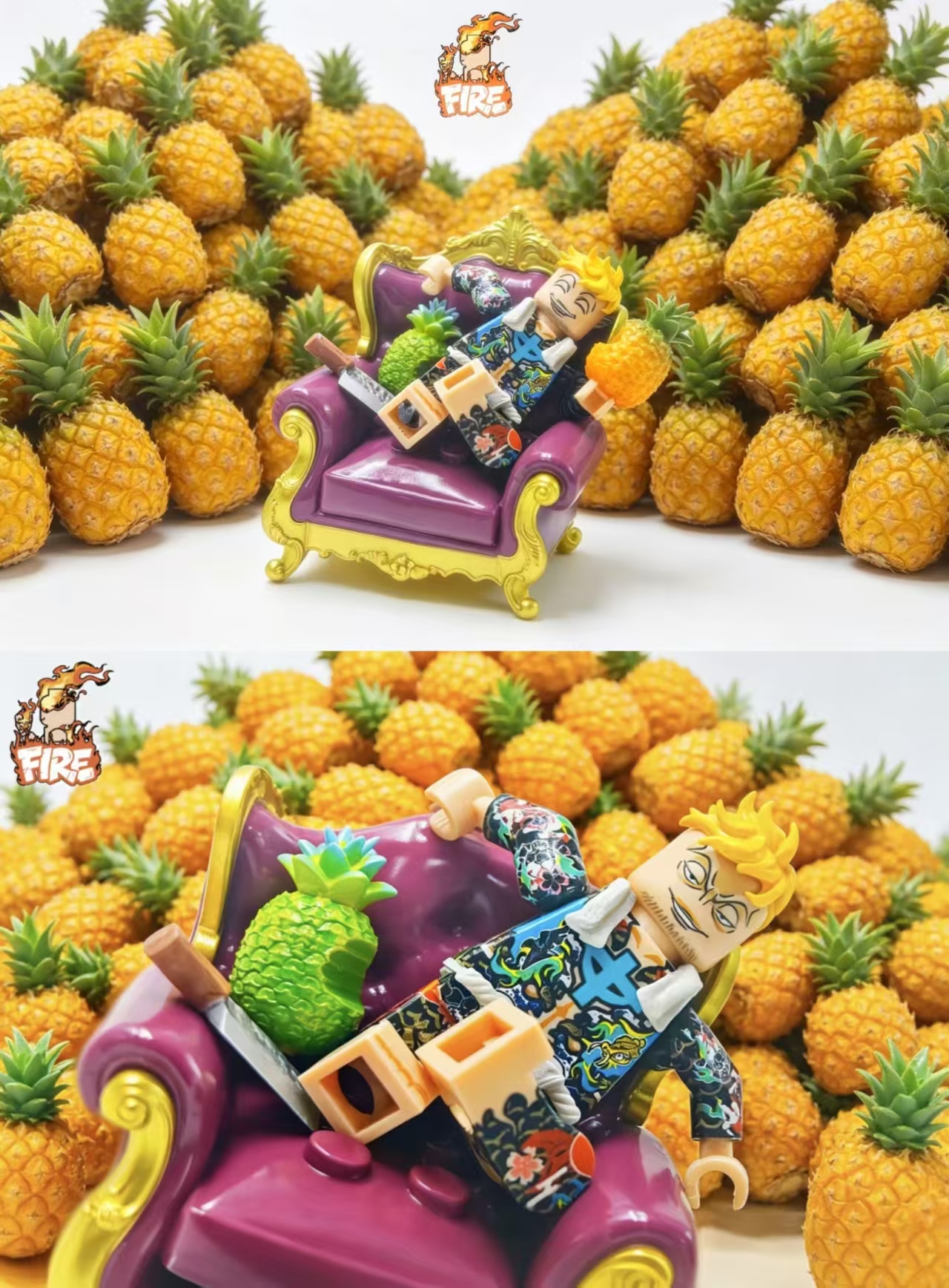 【Fire】【THB-YYDSJ】Tattoo Marco 紋身馬爾科 타투 마르코【custom minifigures】