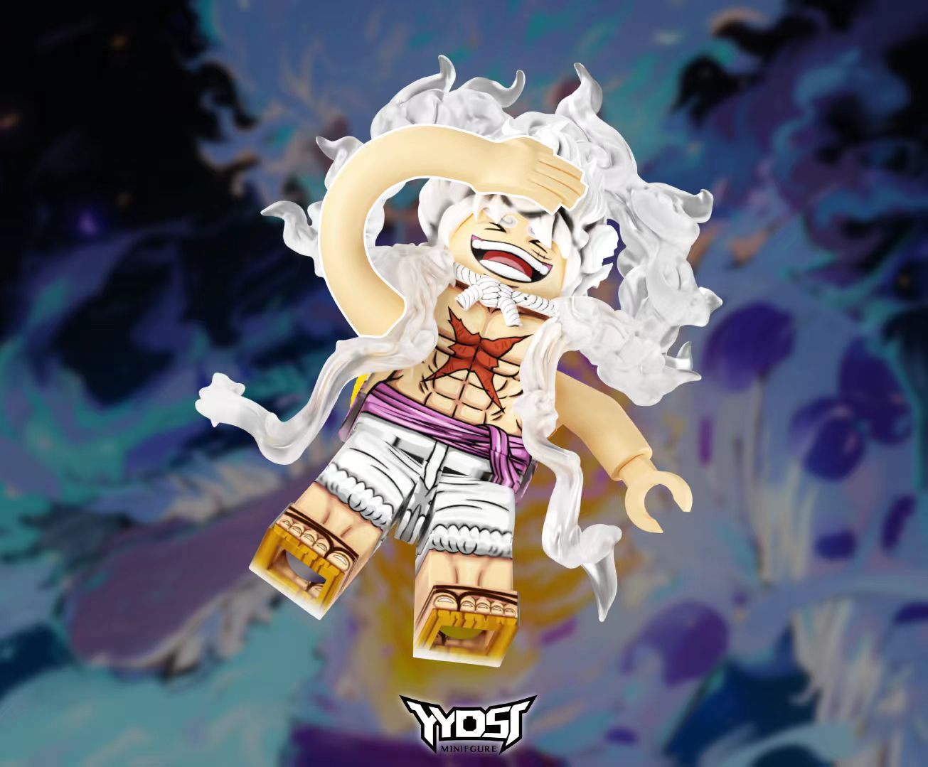 【Preorder】【THB-YYDSJ】Luffy - Nika (Complete Full Set) 尼卡魯夫 니카 루피【One Piece custom minifigures】
