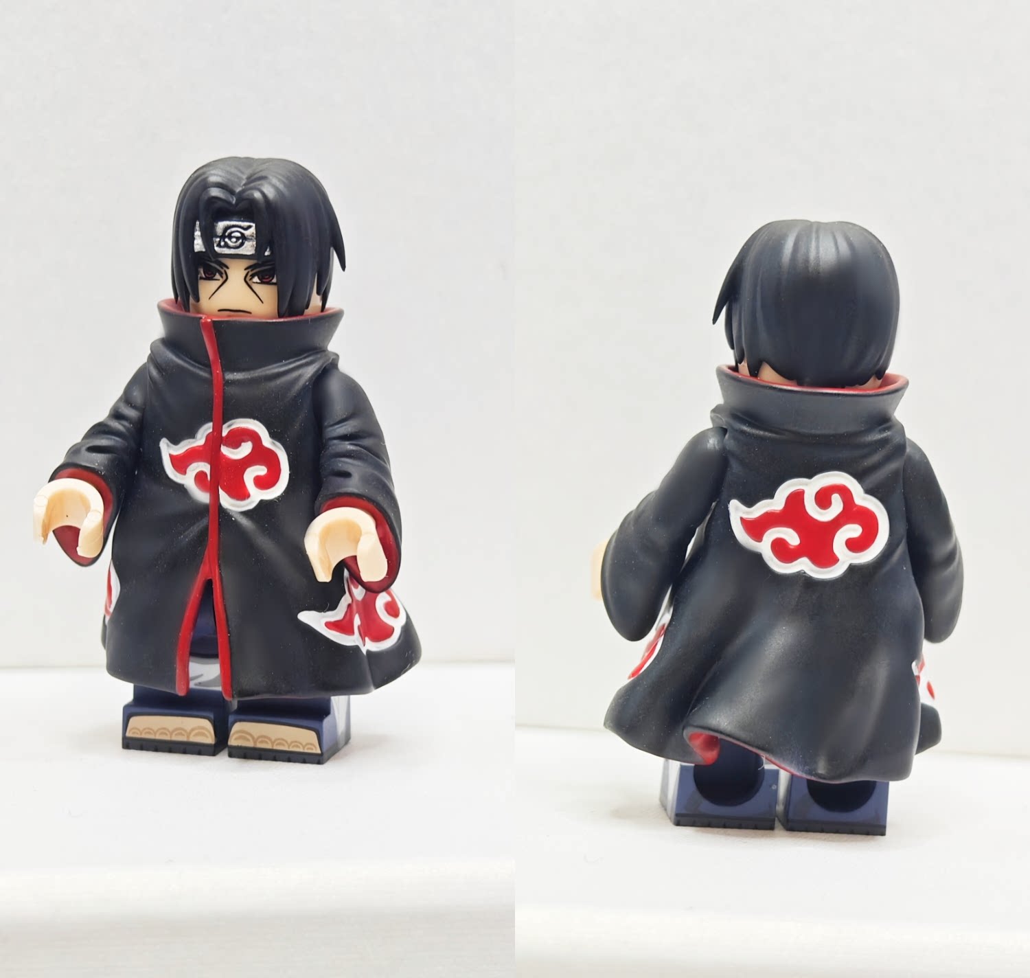 【THB-YYDSJ】Uchiha Itachi - Akatsuki Robe 宇智波鼬 曉袍 우치하 이타치 - 아카츠키 로브【Naruto custom minifigures】