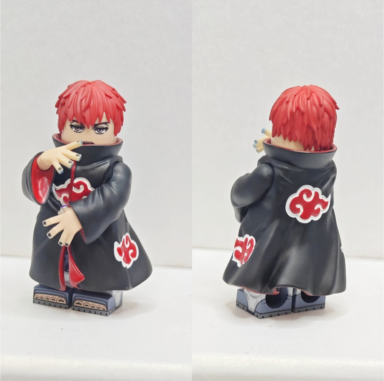 【THB-YYDSJ】Sasori of the Red Sand - Akatsuki Robe 赤砂之蠍 曉袍 붉은 모래의 사소리 - 아카츠키 로브【Naruto custom minifigures】