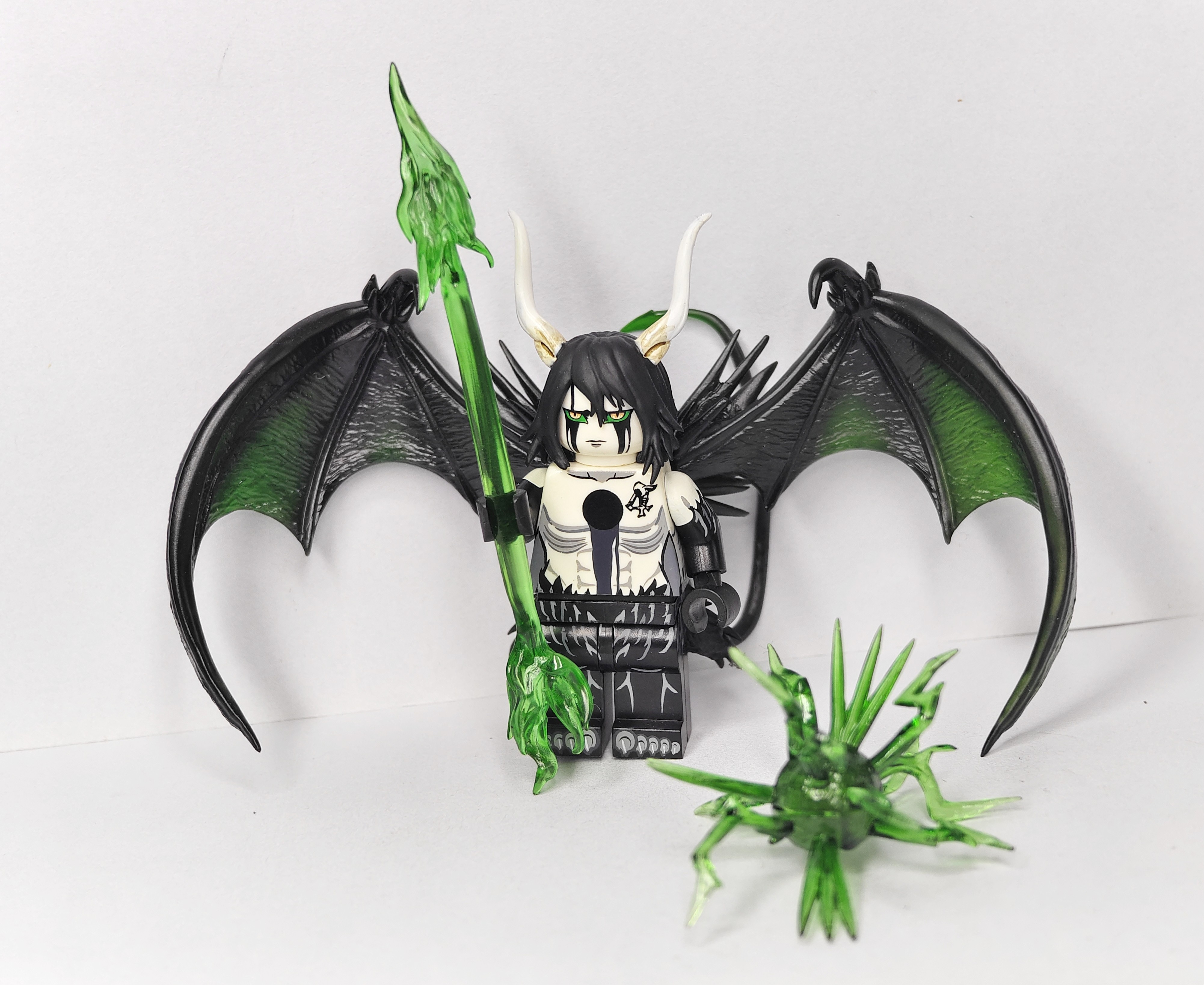 【THB-YYDSJ】Ulquiorra - Green 烏爾奇奧拉 - 綠色 울키오라 - 그린【BLEACH custom minifigures】