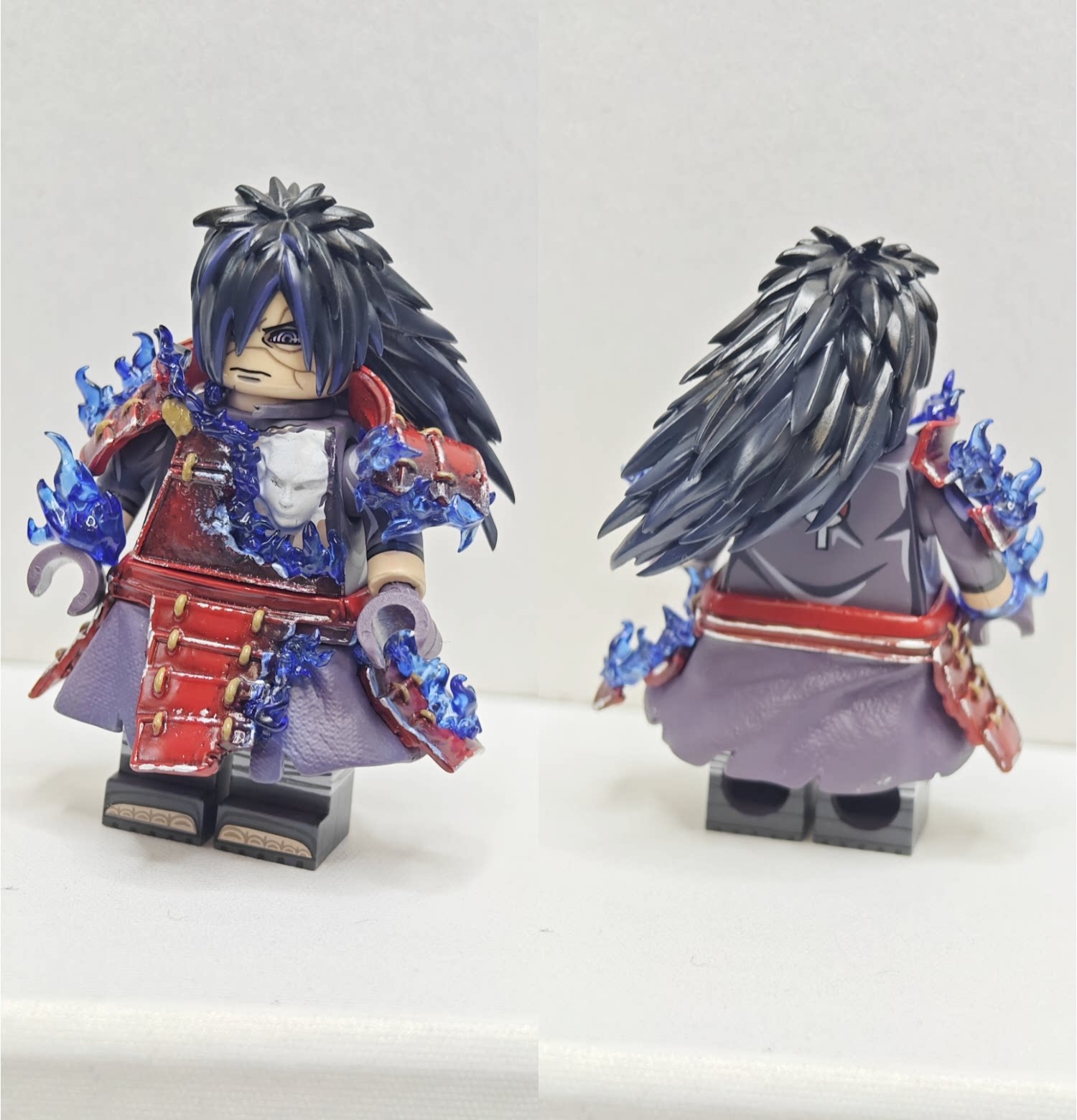 【THB-YYDSJ】Uchiha Madara Damaged Ver 宇智波斑戰損版 우치하 마다라 파손 버전【Naruto custom minifigures】