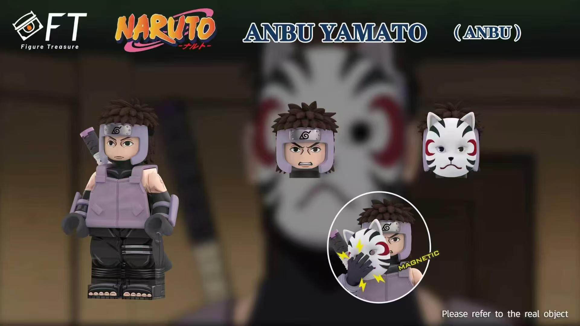 【Preorder】【Figure Treasure】Anbu Yamato 暗部大和 암부 야마토【custom minifigures】