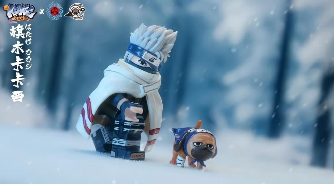 【HOWE】Kakashi: Mission Robe + Battle Form 卡卡西：任務袍 + 戰鬥狀態 카카시: 미션 로브 + 전투 형태【naruto custom minifigures】
