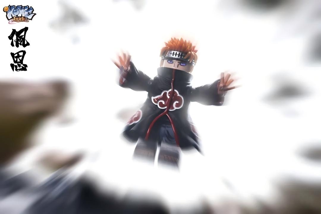 【HOWE】 Six Paths Deva Path - Pain V1 Complete Set 六道天道 --- 佩恩 육도천도---페인【naruto custom minifigures】