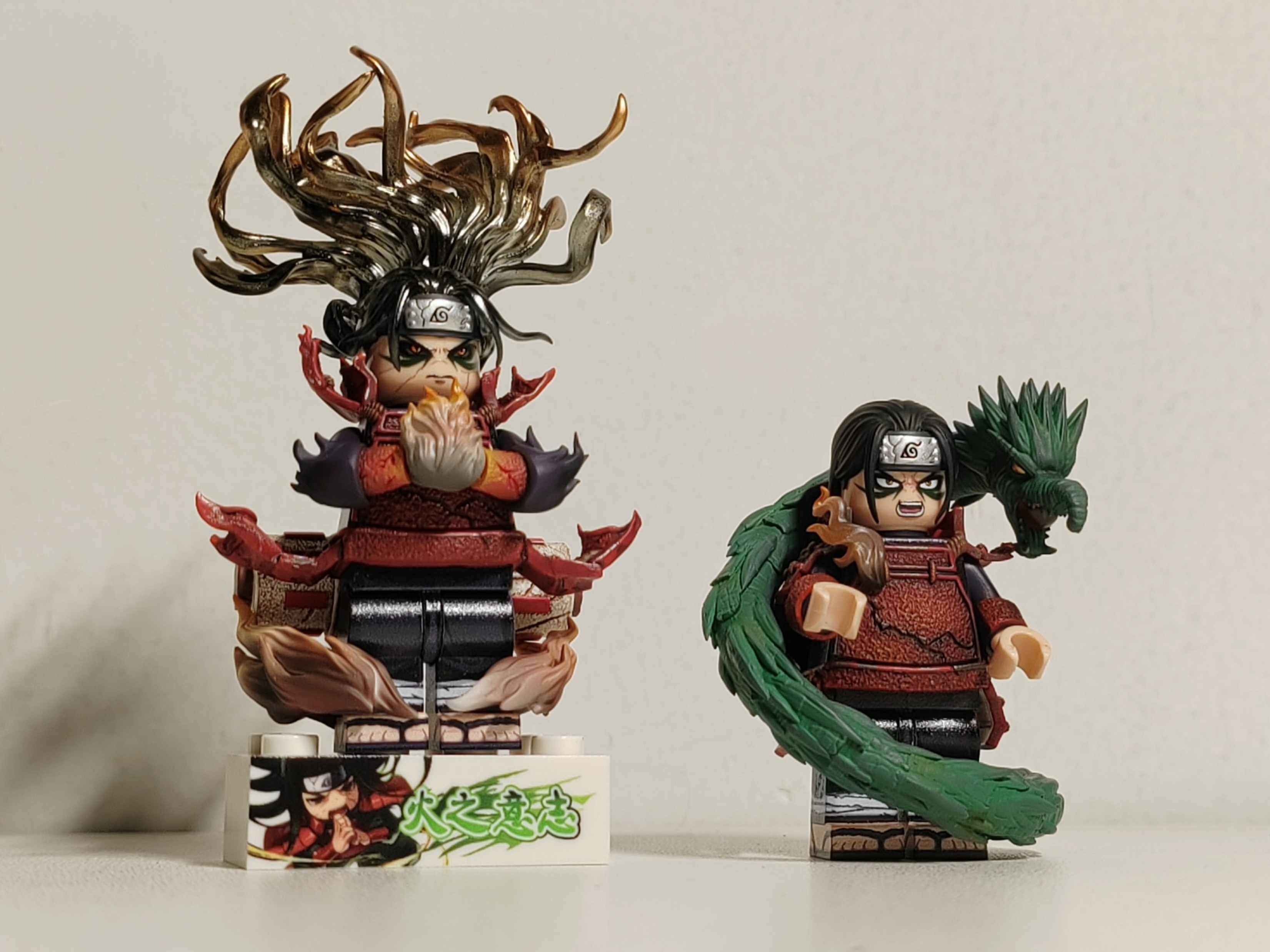 【Level S】First Hokage Hashirama 初代火影柱間 제1대 호카게 하시라마 【Naruto Custom Minifigures】