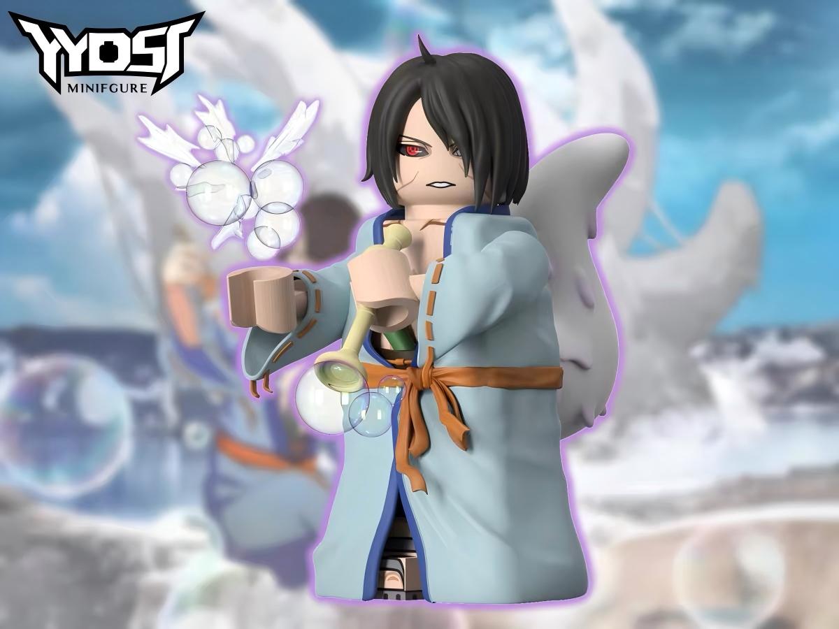 【THB-YYDSJ】 Utakata, Six-Tails Jinchūriki 泡沫 우타카타【custom minifigures】