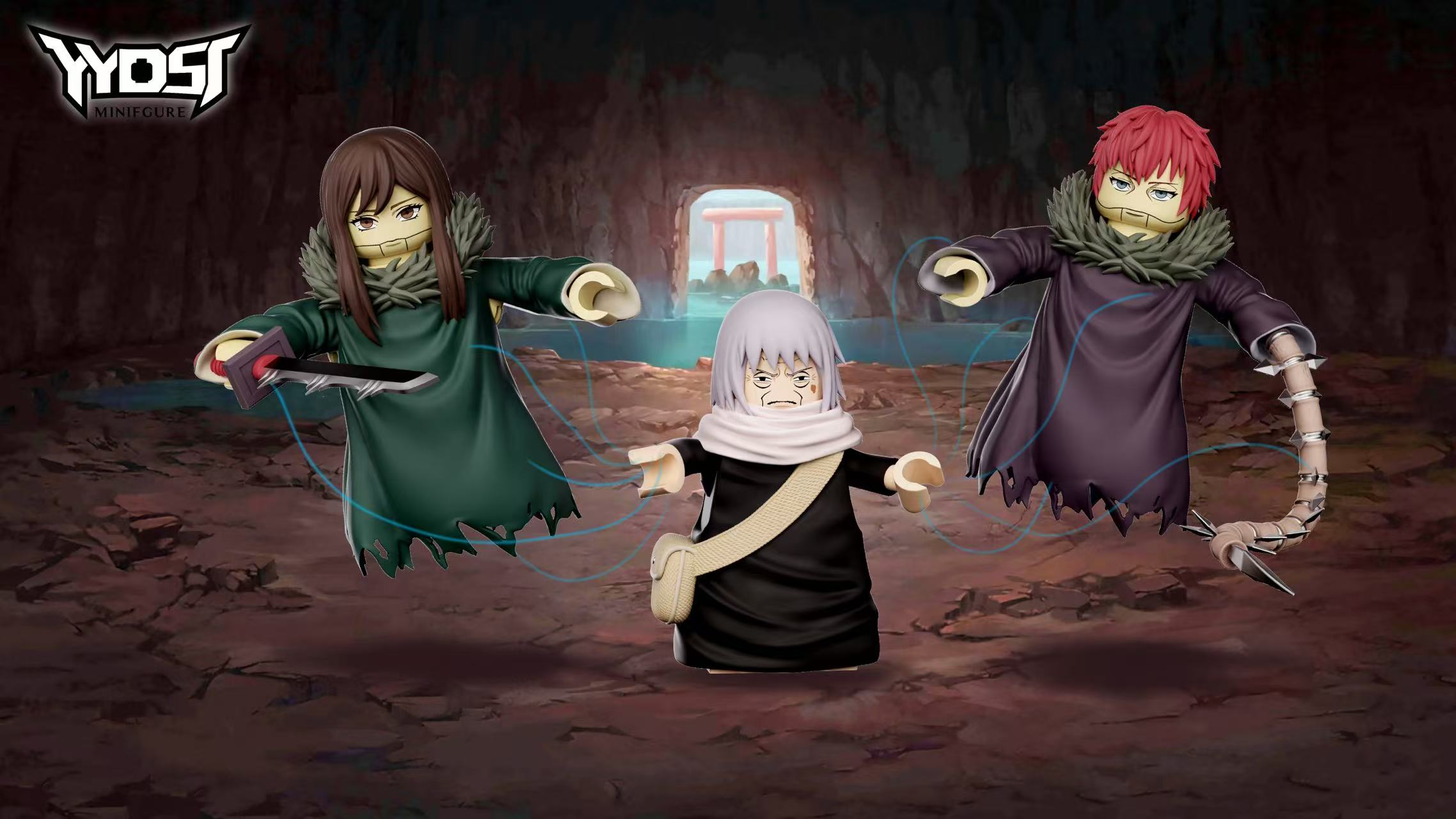 【Preorder】【THB-YYDSJ】Chiyo's Father-and-Mother Puppets 千代婆婆 치요파파-tom_minifigs