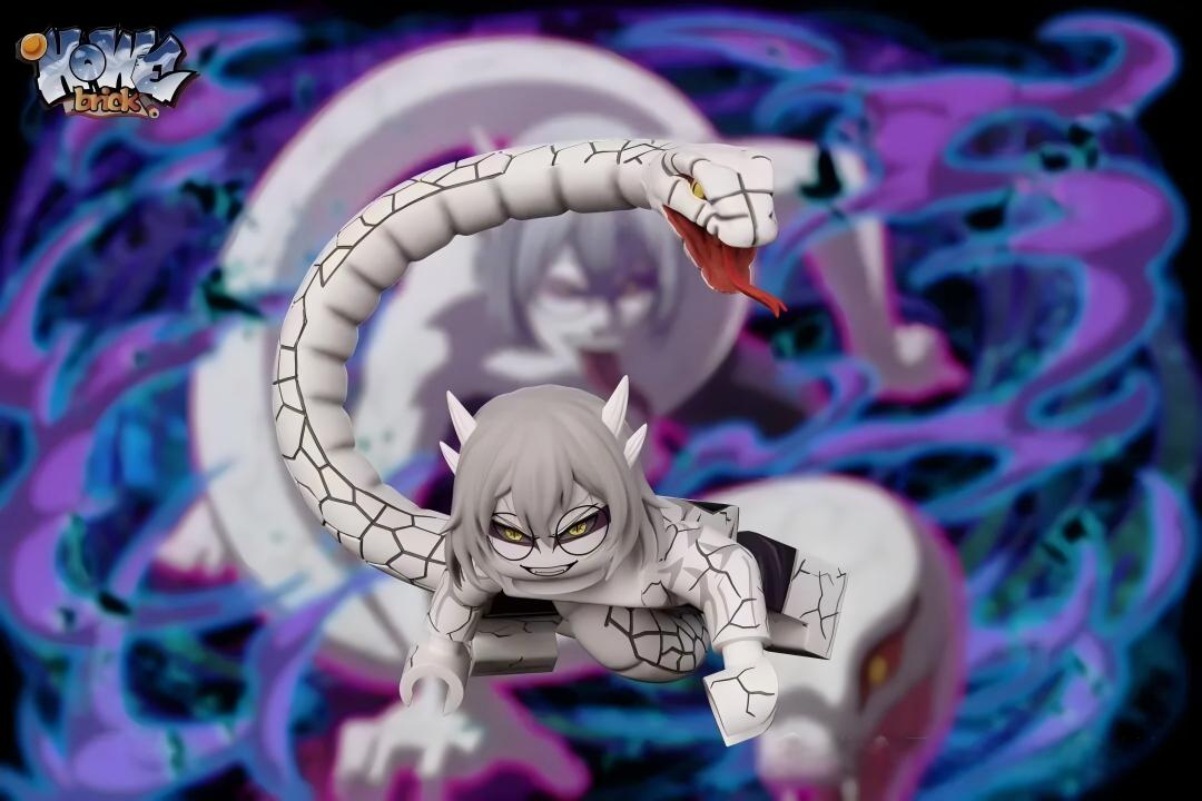 【HOWE】Naruto: Kabuto Yakushi Sage Mode/Hooded Version [Complete Set] 兜 가부토【naruto custom minifigures】