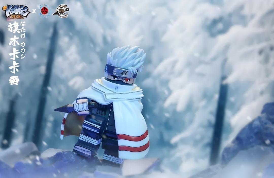 【HOWE】Kakashi: Mission Robe + Battle Form 卡卡西：任務袍 + 戰鬥狀態 카카시: 미션 로브 + 전투 형태【naruto custom minifigures】