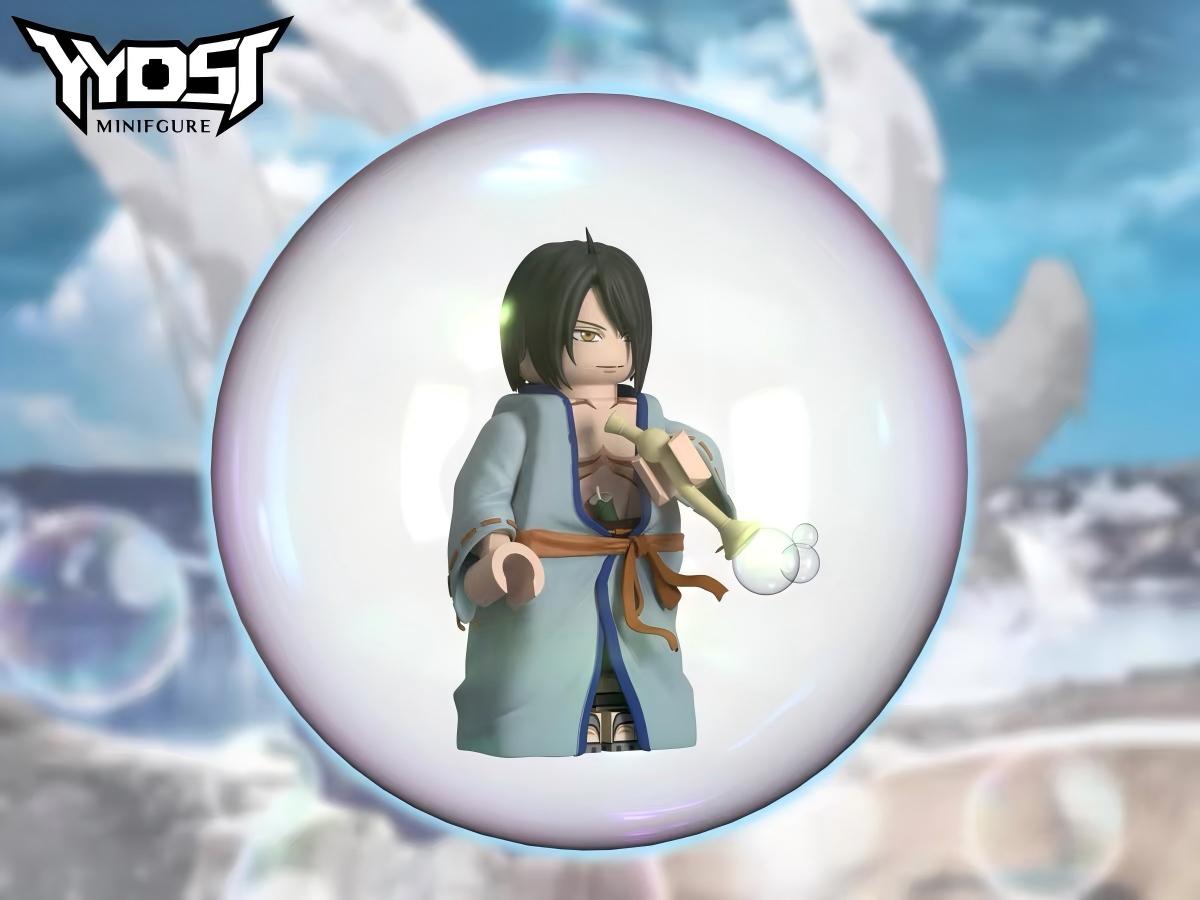 【THB-YYDSJ】 Utakata, Six-Tails Jinchūriki 泡沫 우타카타【custom minifigures】