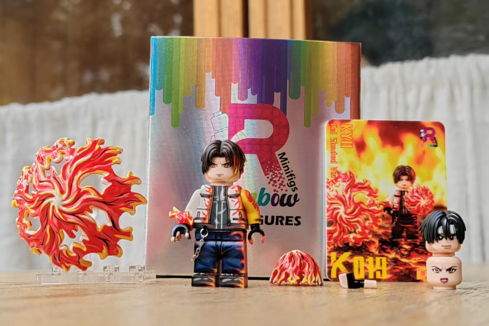【ACE-Rainbow】Kyo Kusanagi 99 Special Edition （ACGN）草薙京 쿄 쿠사나기 【KOF Custom Minifigures】