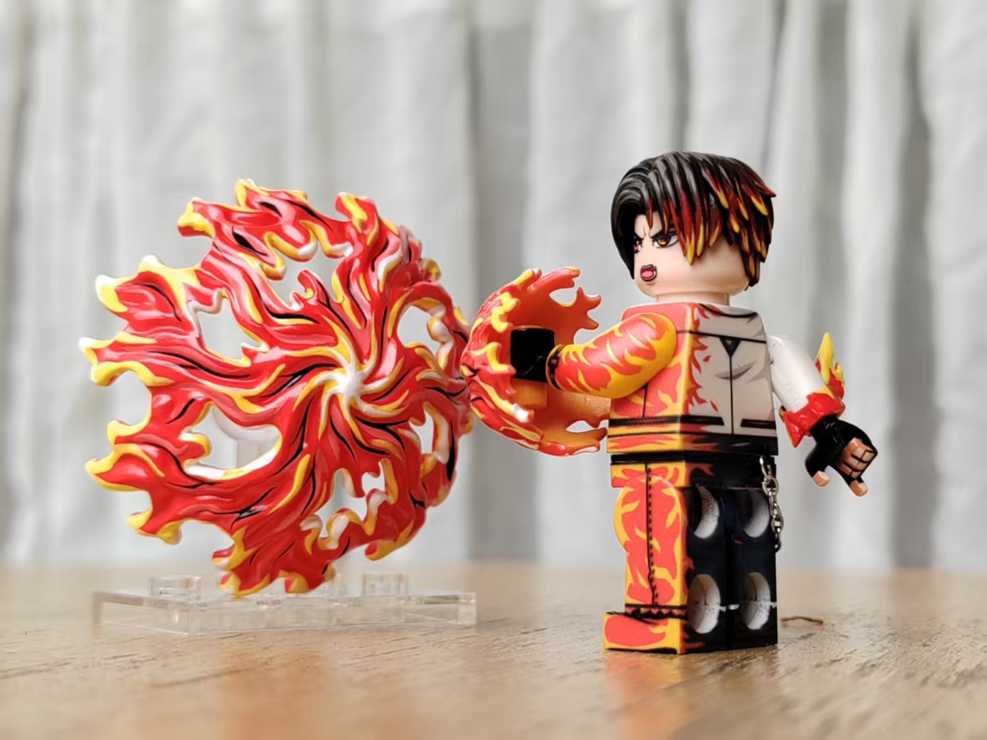 【ACE-Rainbow】Kyo Kusanagi 99 Special Edition （ACGN）草薙京 쿄 쿠사나기 【KOF Custom Minifigures】