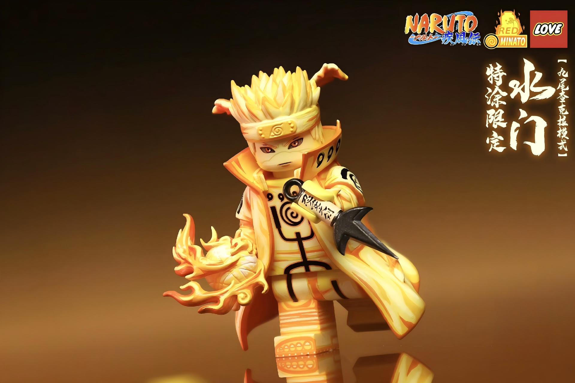 【LOVE】Namikaze Minato （ACGN）水門 미나토【naruto custom minifigures】