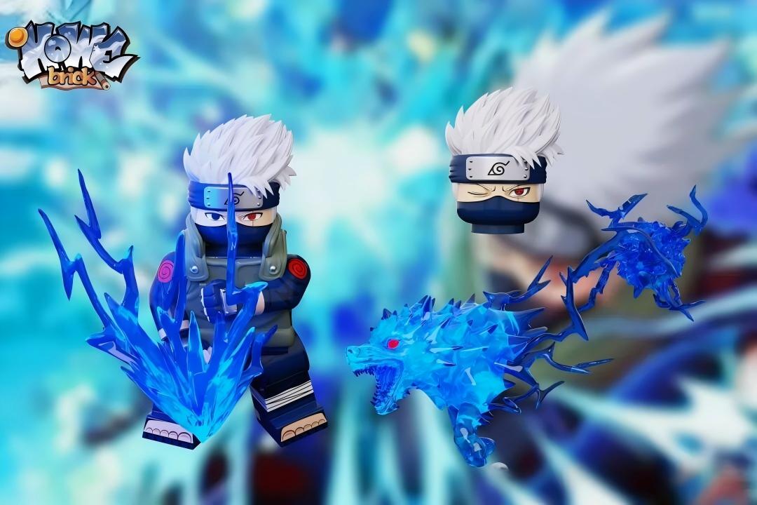 【HOWE】Kakashi: Mission Robe + Battle Form 卡卡西：任務袍 + 戰鬥狀態 카카시: 미션 로브 + 전투 형태【naruto custom minifigures】