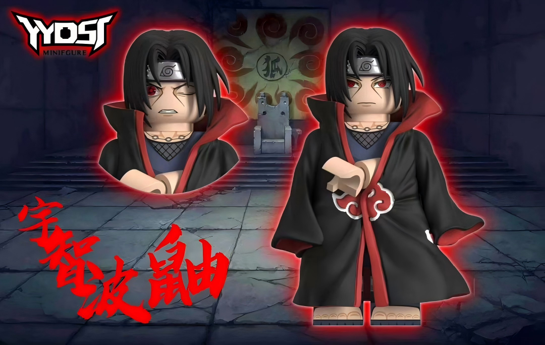 【THB-YYDSJ】Uchiha Itachi (Debut Version) 鼬 이타치【naruto custom minifigures】