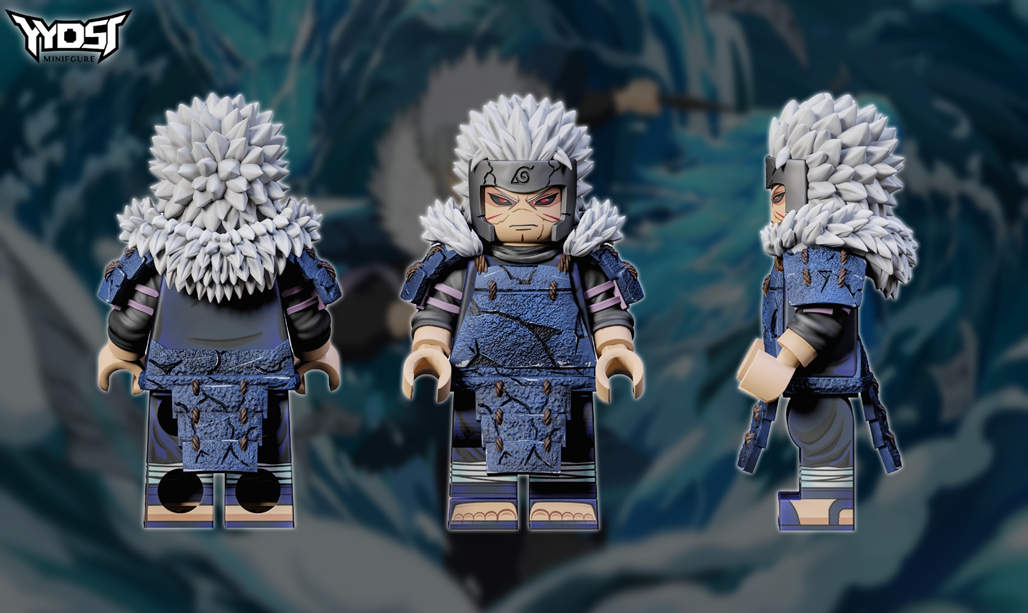 【Preorder】【THB-YYDSJ】Edo Tensei Tobirama 扉間 토비라마【naruto custom minifigures】
