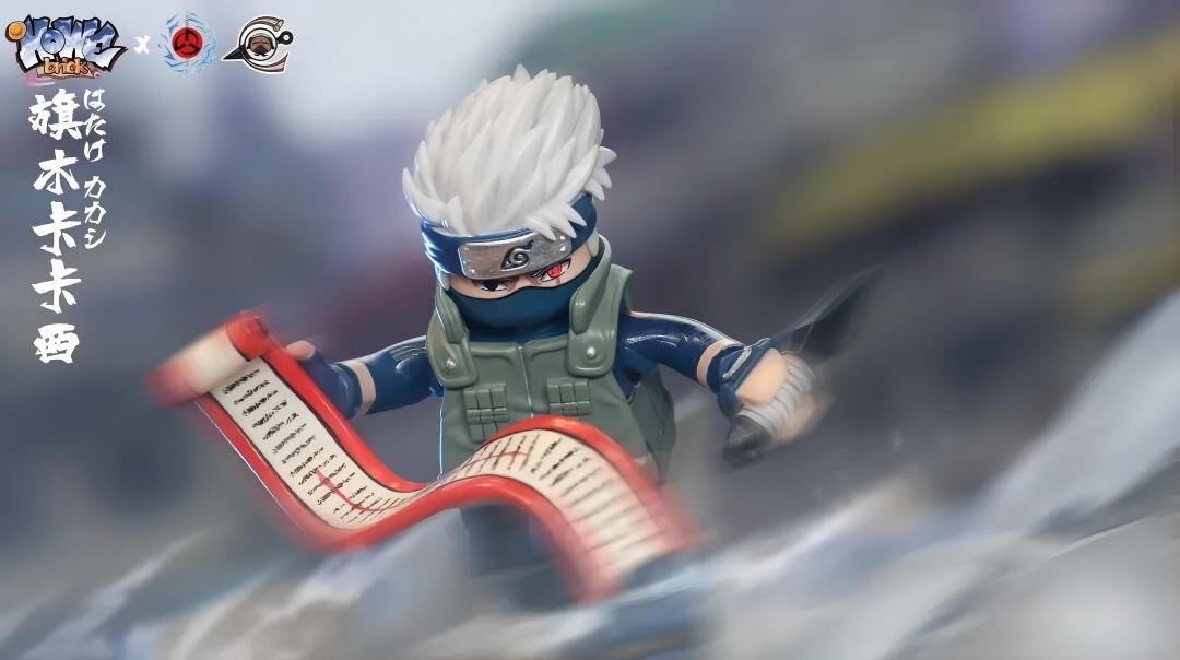 【HOWE】Kakashi: Mission Robe + Battle Form 卡卡西：任務袍 + 戰鬥狀態 카카시: 미션 로브 + 전투 형태【naruto custom minifigures】