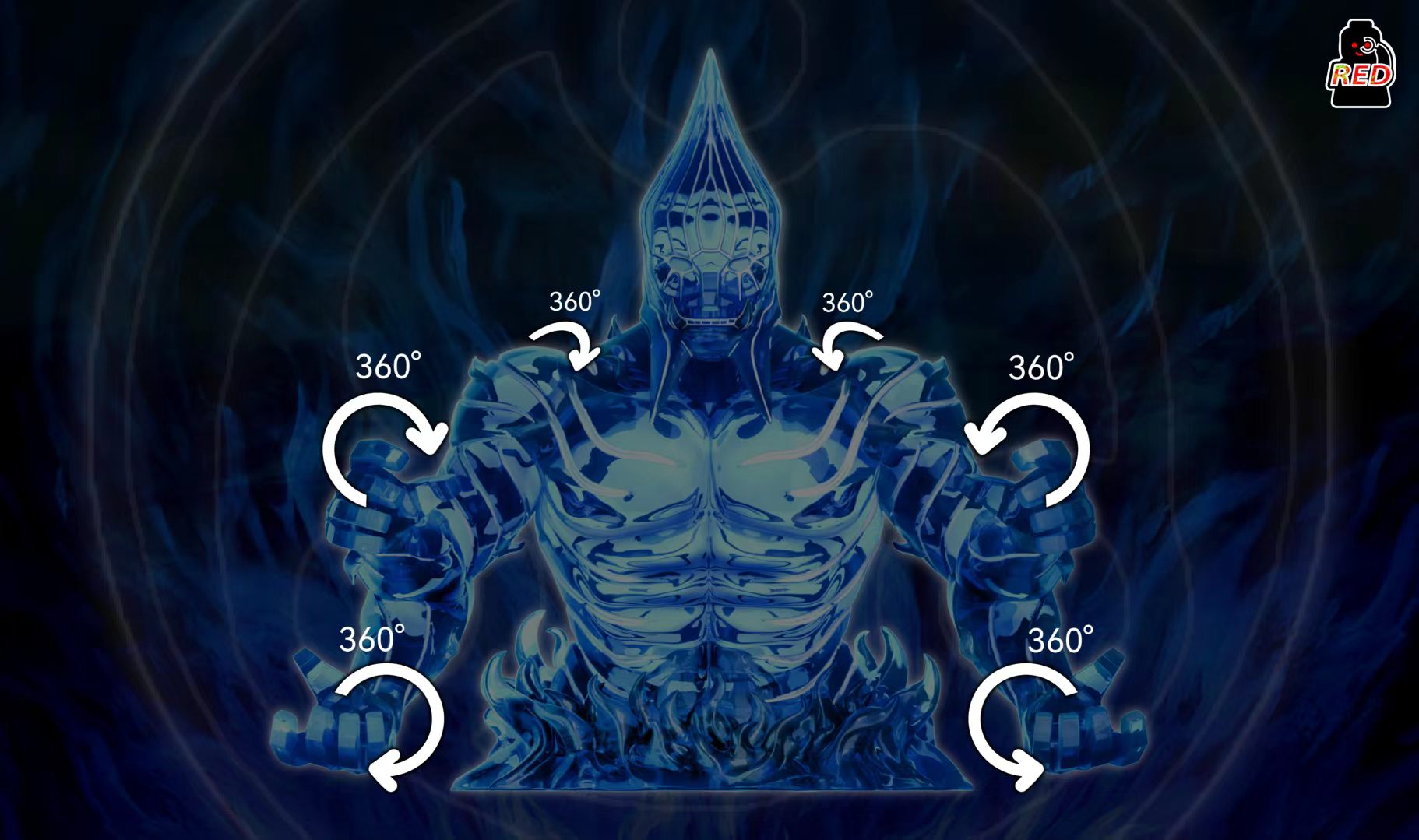 【Preorder】【Red】Madara Uchiha - Susanoo - Second Stage 宇智波斑 - 須佐能乎 - 第二階段 우치하 마다라 - 스사노오 - 제2단계 【NARUTO custom minifigures】