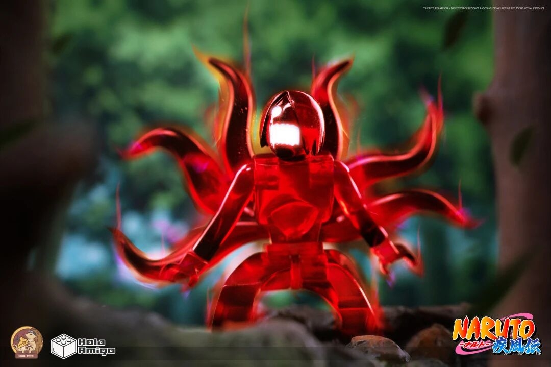 【Cheese】Utakata + Tailed Beast Mode (2 Minifigures)  羽高 + 尾獸化 雙人仔 우타카타 + 미수화 2인형 세트 【Naruto Custom Minifigures】