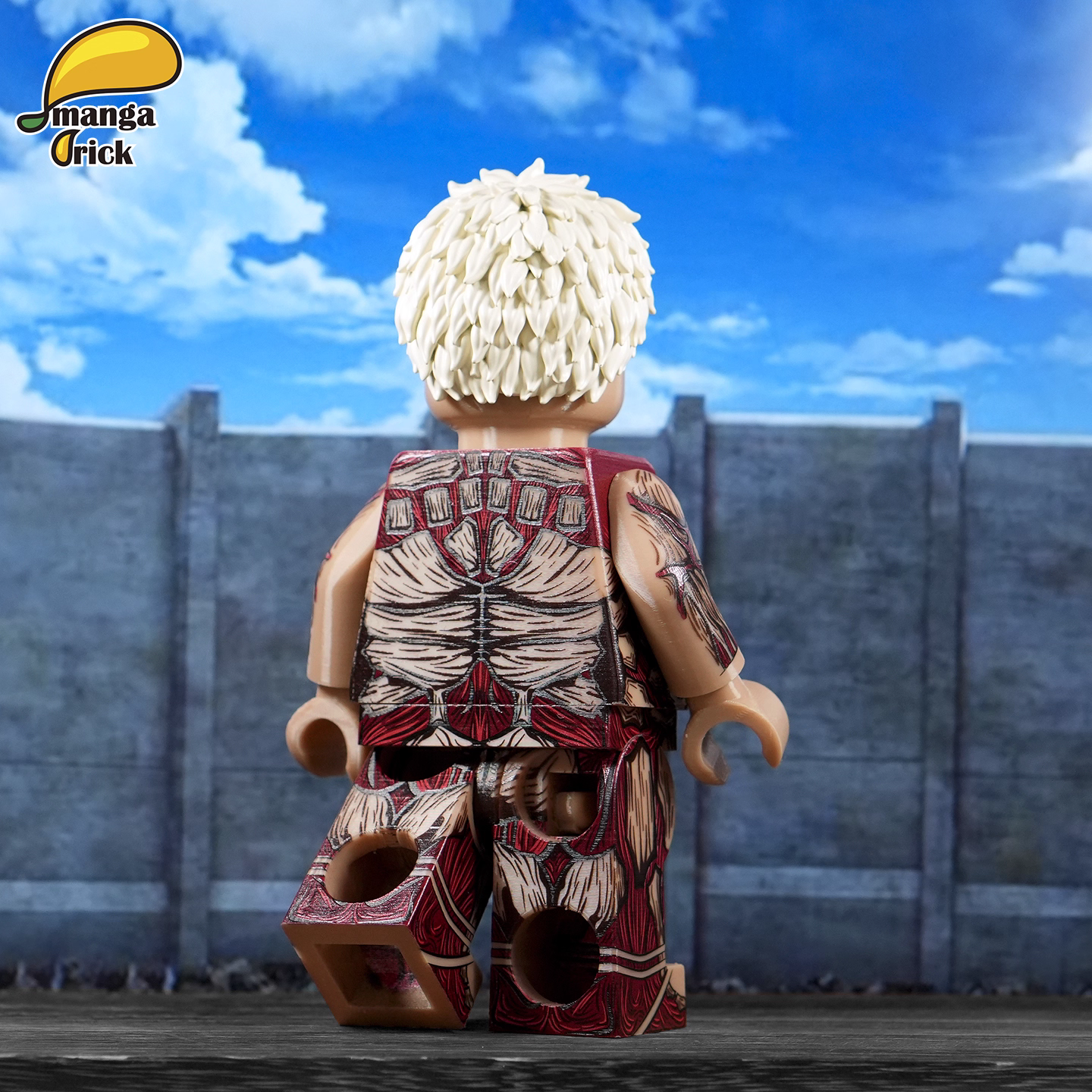 【Leyile-Mango】Full Molded Giant Figure: Armored Titan