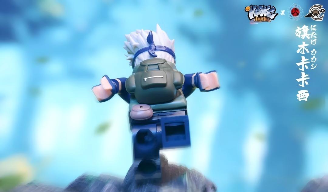 【HOWE】Kakashi: Mission Robe + Battle Form 卡卡西：任務袍 + 戰鬥狀態 카카시: 미션 로브 + 전투 형태【naruto custom minifigures】