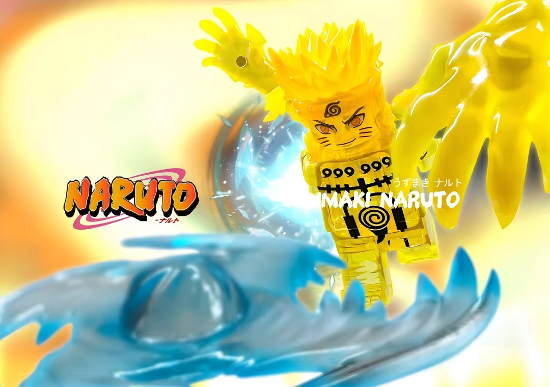 【Sold】Golden Naruto 鳴人 나루토【naruto custom minifigures】