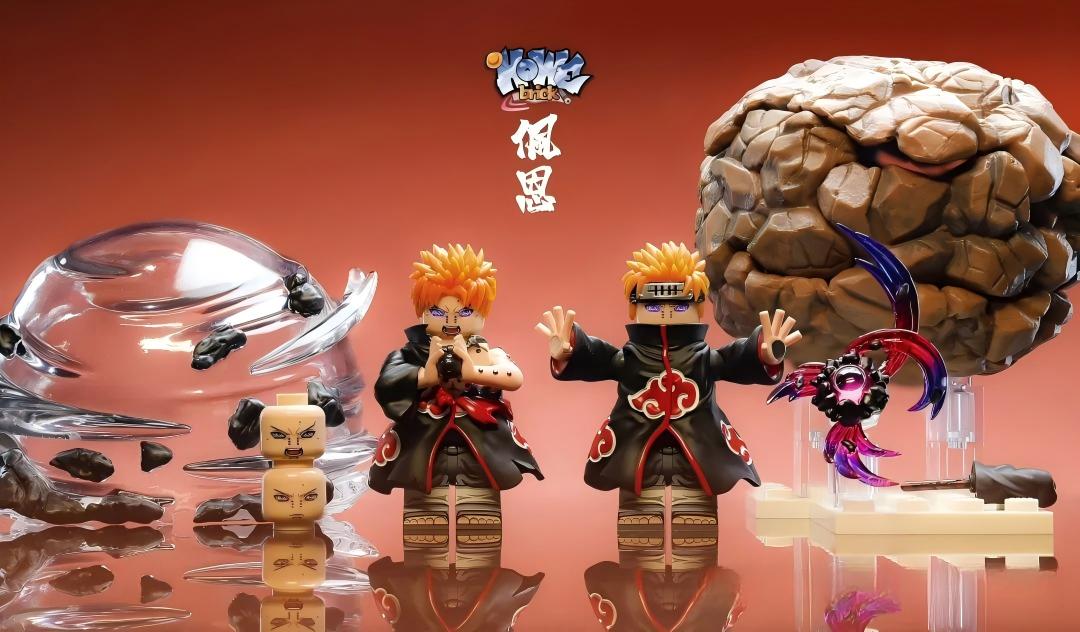 【HOWE】 Six Paths Deva Path - Pain V1 Complete Set 六道天道 --- 佩恩 육도천도---페인【naruto custom minifigures】