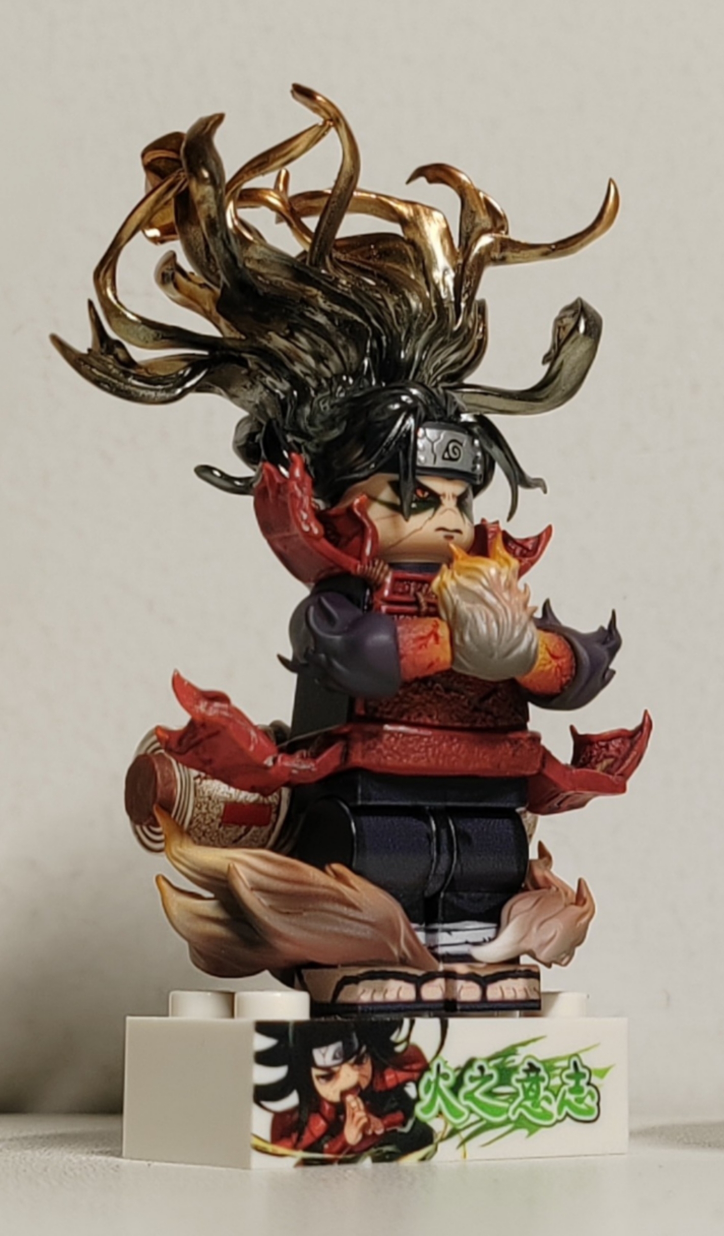【Level S】First Hokage Hashirama 初代火影柱間 제1대 호카게 하시라마 【Naruto Custom Minifigures】