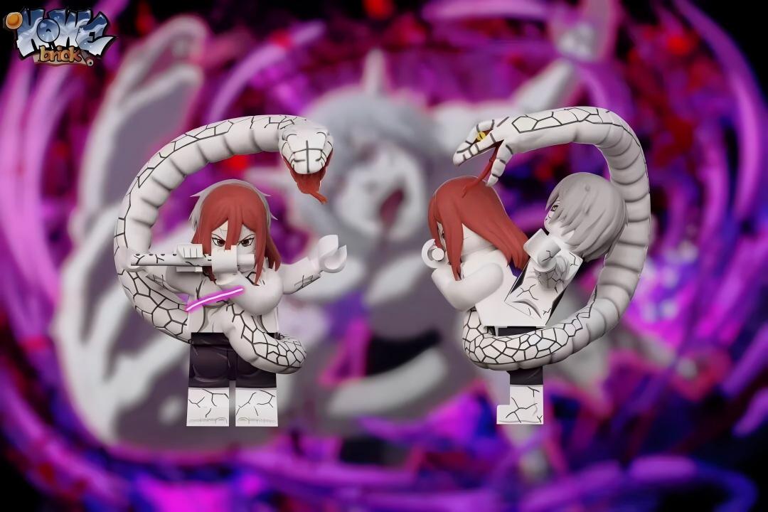 【HOWE】Naruto: Kabuto Yakushi Sage Mode/Hooded Version [Complete Set] 兜 가부토【naruto custom minifigures】