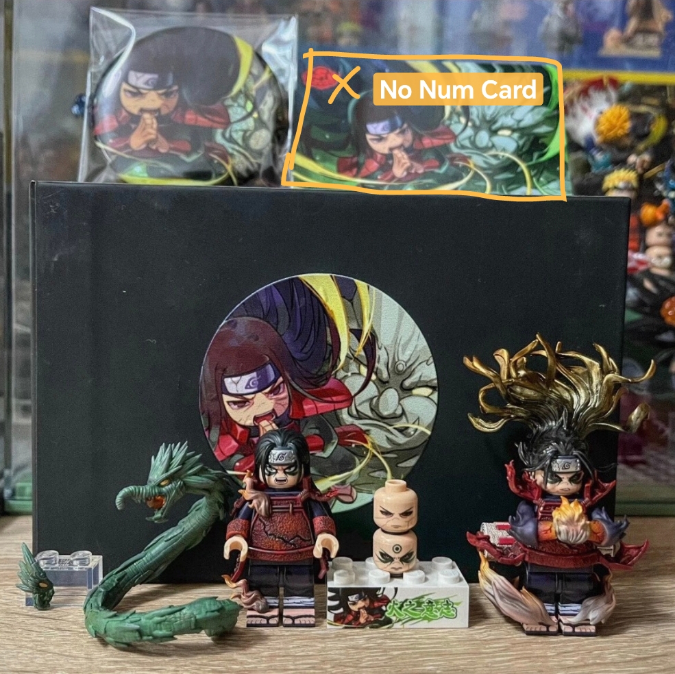 【Level S】First Hokage Hashirama 初代火影柱間 제1대 호카게 하시라마 【Naruto Custom Minifigures】