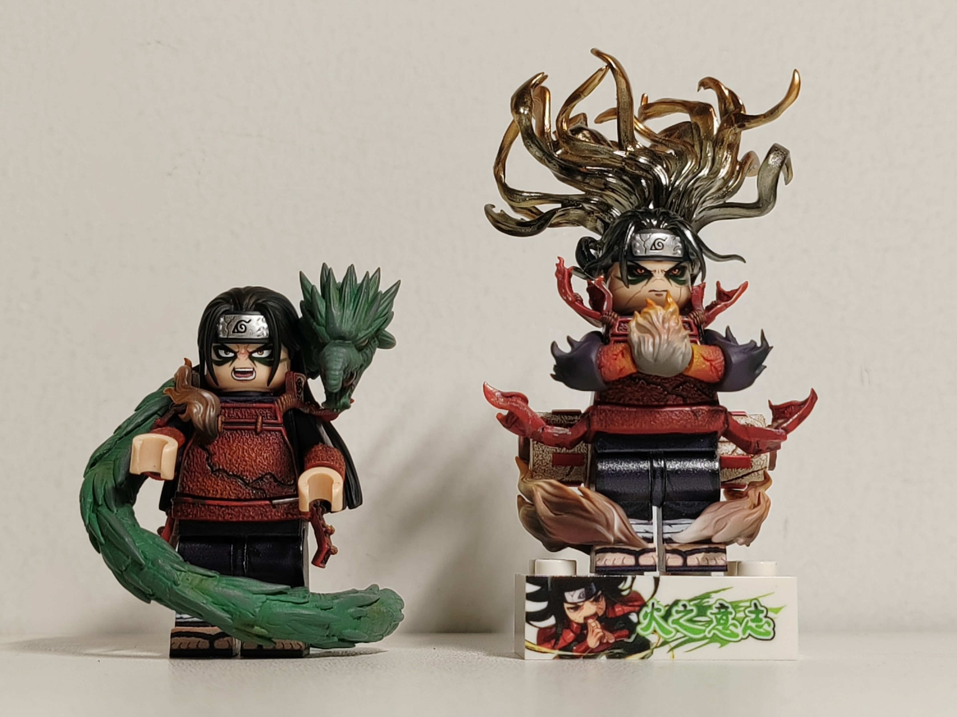 【Level S】First Hokage Hashirama 初代火影柱間 제1대 호카게 하시라마 【Naruto Custom Minifigures】