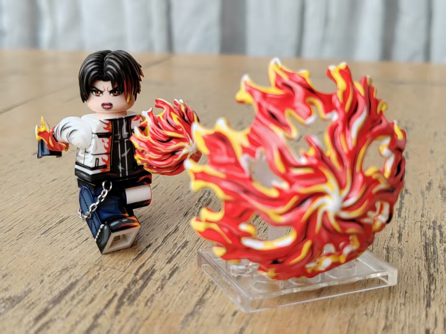 【ACE-Rainbow】Kyo Kusanagi 99 Special Edition （ACGN）草薙京 쿄 쿠사나기 【KOF Custom Minifigures】