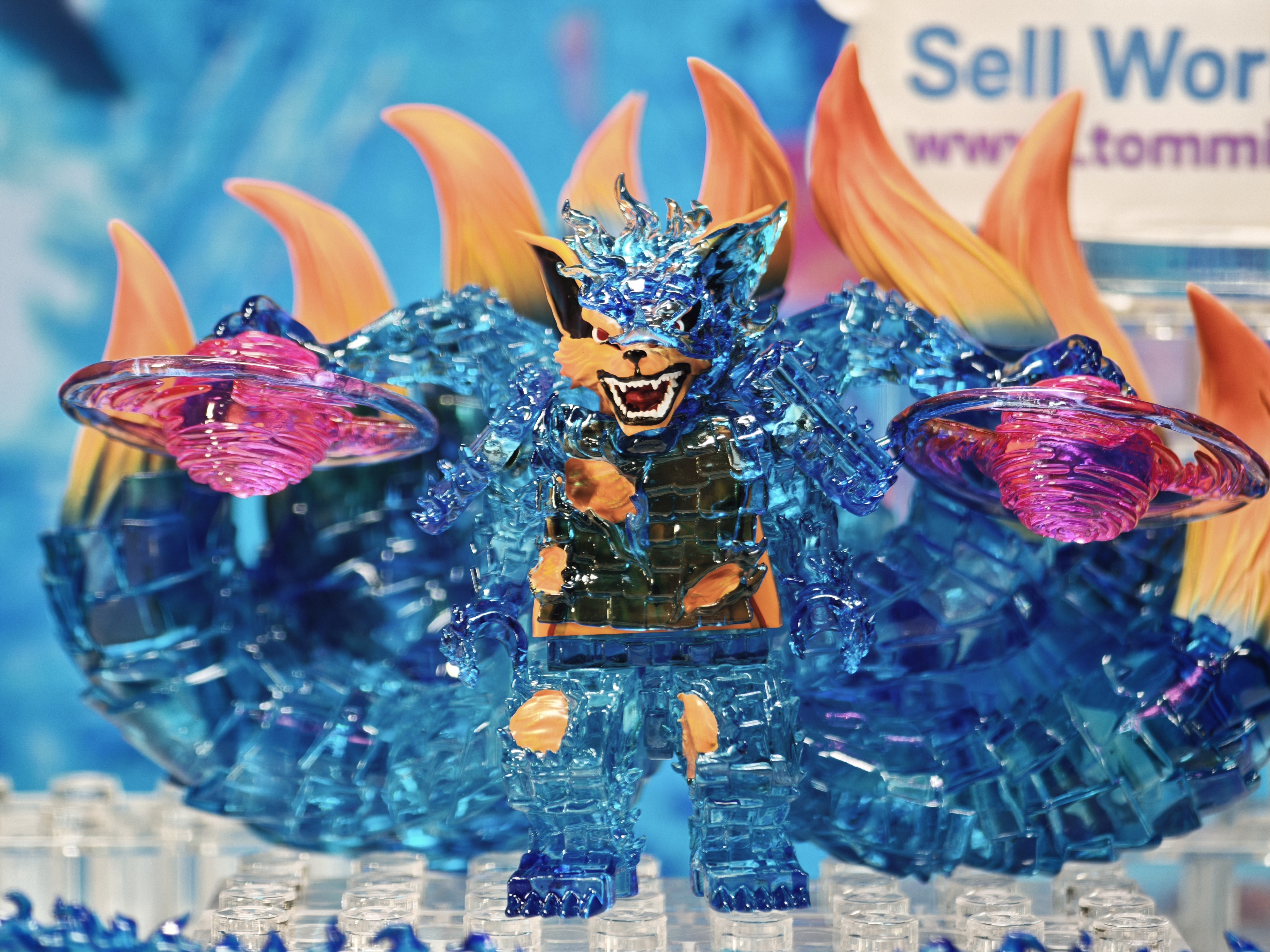 【HOWE】Kurama Armored by Susanoo 威裝九尾・須佐能乎 	위장구미·수사노오【naruto custom minifigures】